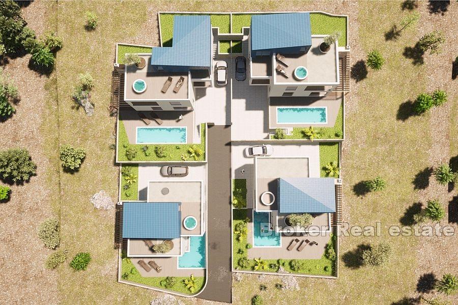 Kompleks vila sa pogledom na more