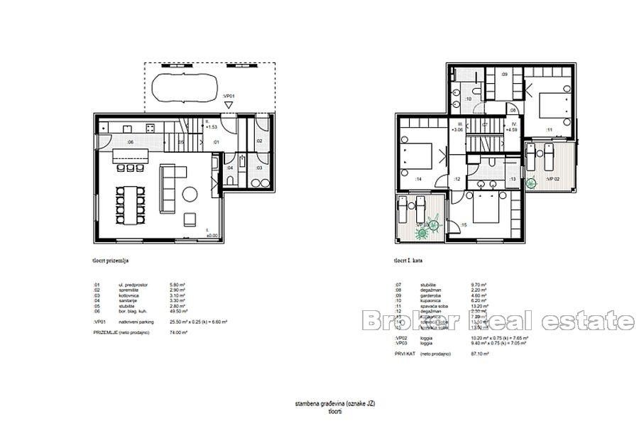 Kompleks vila sa pogledom na more