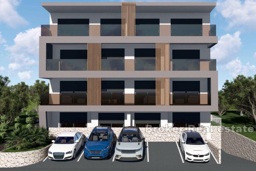 Appartements modernes dans une nouvelle construction