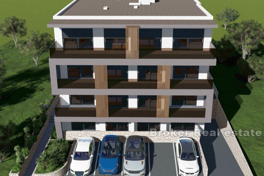 Moderne leiligheter i nybygg