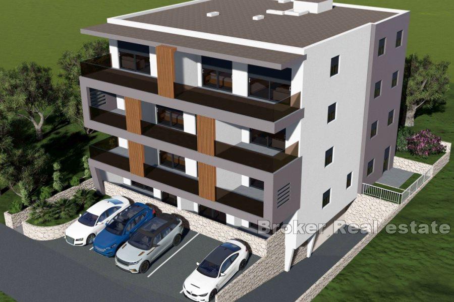 Moderne leiligheter i nybygg