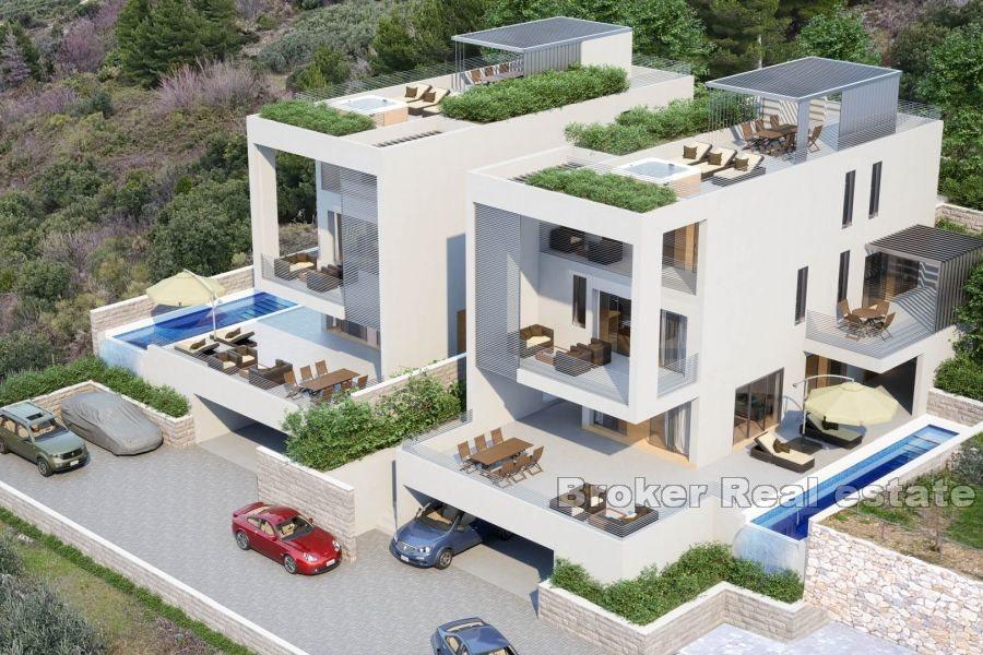 Lyxiga villor med pool