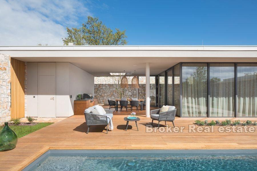 Modern villa with pool