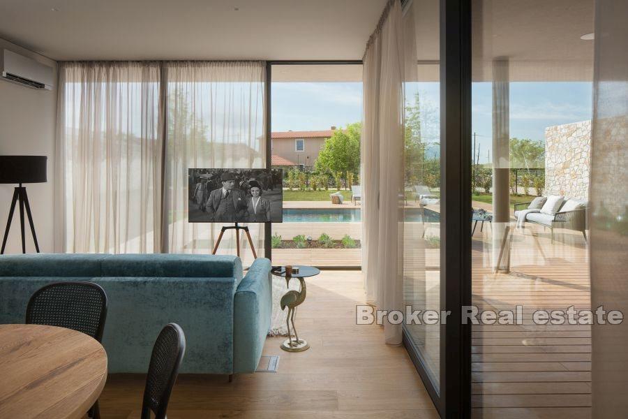 Modern villa with pool