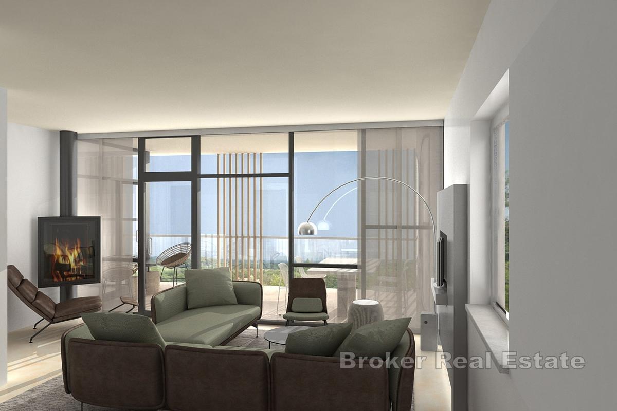 Appartement duplex dans un immeuble neuf au calme