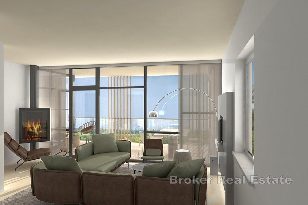 Luxueux appartement en duplex dans un immeuble neuf
