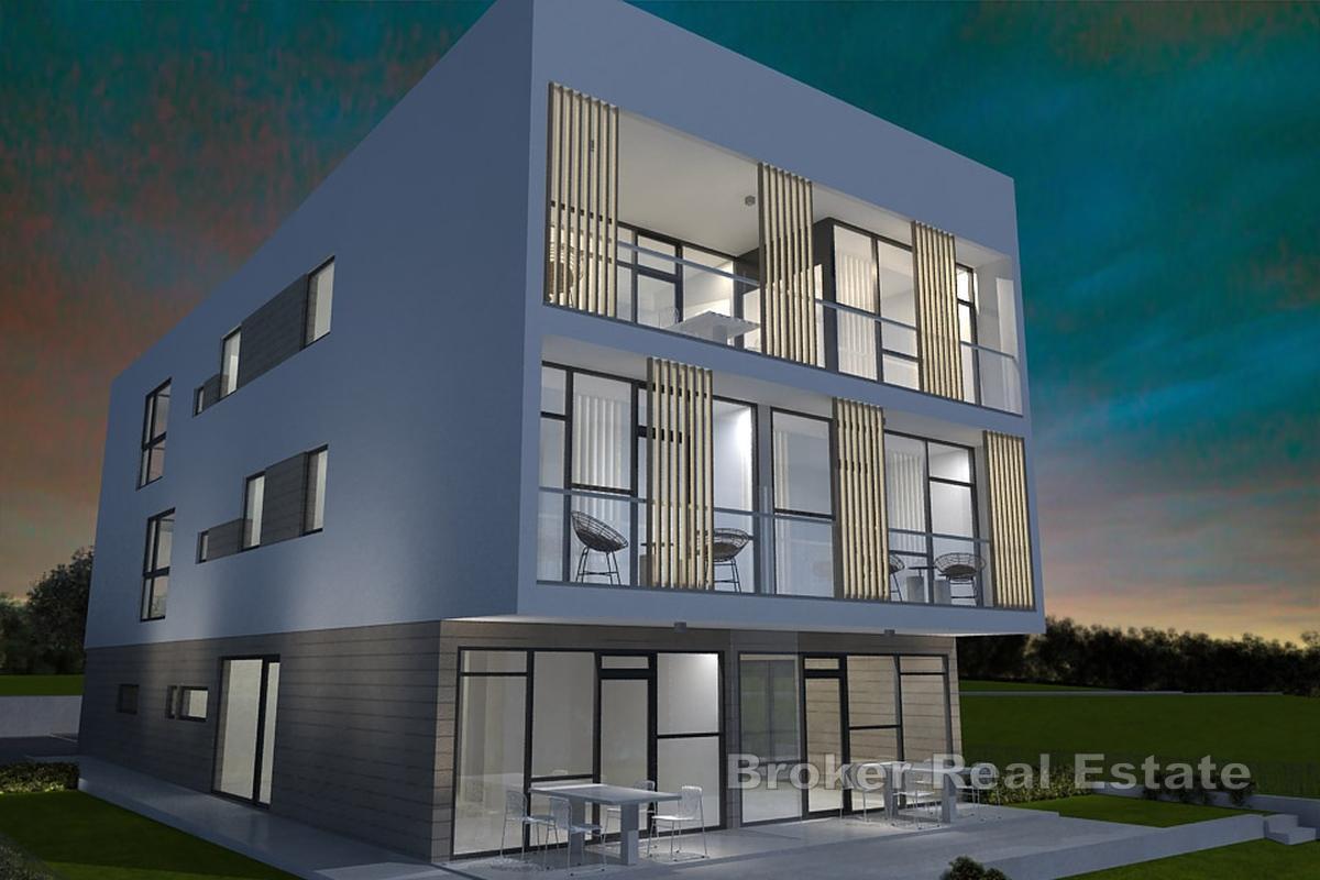 Moderne toetasjes leilighet i nybygg