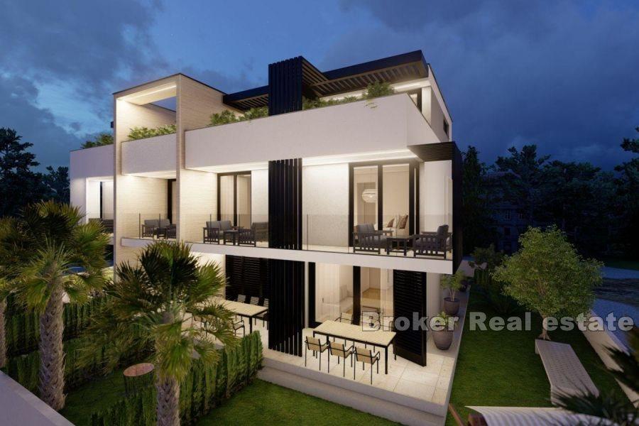 Luxury apartment with garden under construction