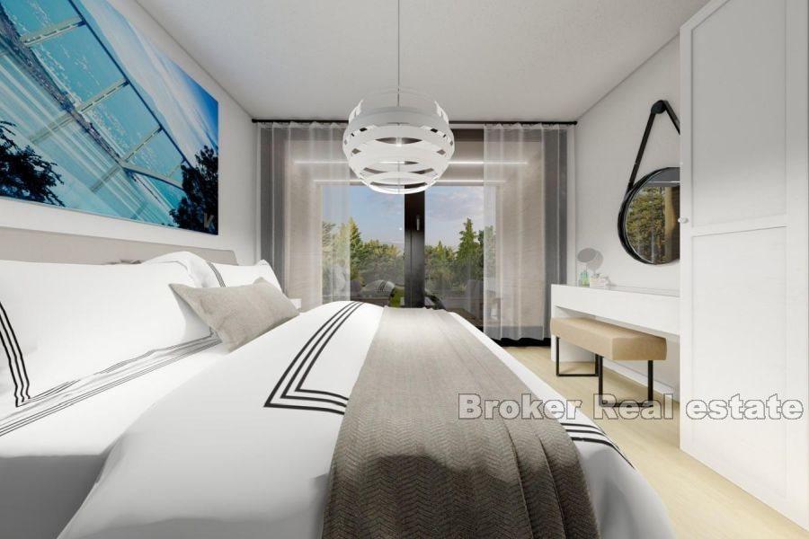 Appartement de luxe avec jardin en construction