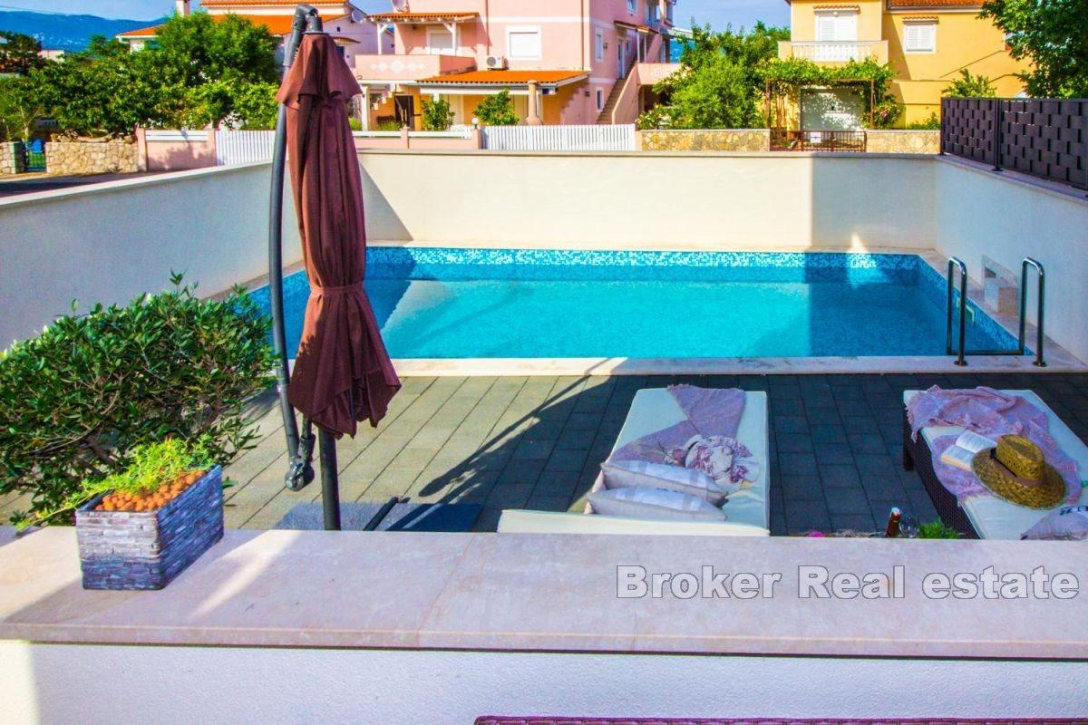 Modern apartment with pool