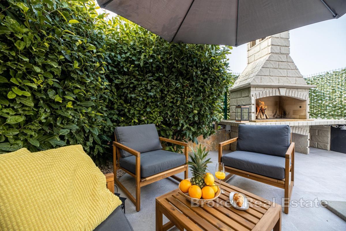 Haus mit Garten und Meerblick