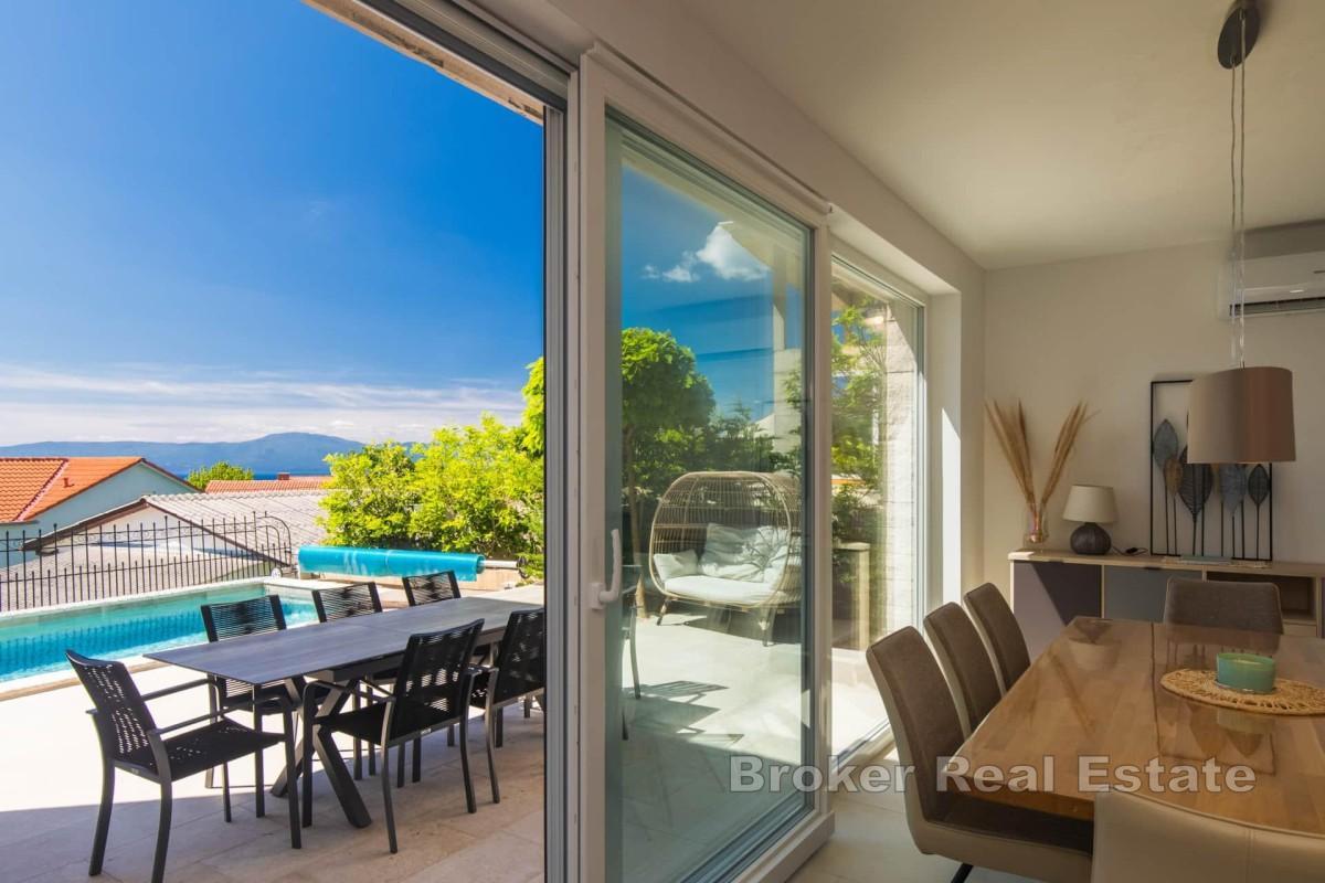 Parhus med havsutsikt