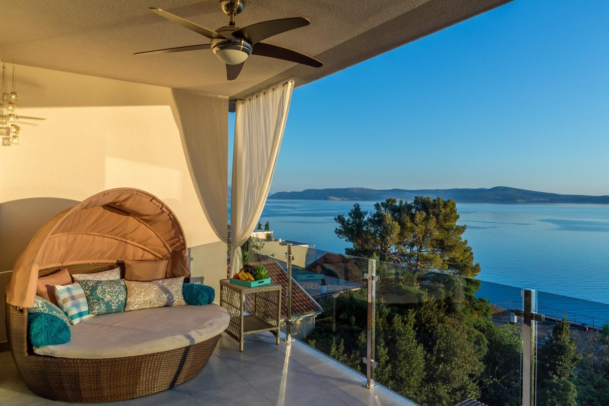 Penthouse de luxe avec vue mer, à deux pas de la plage