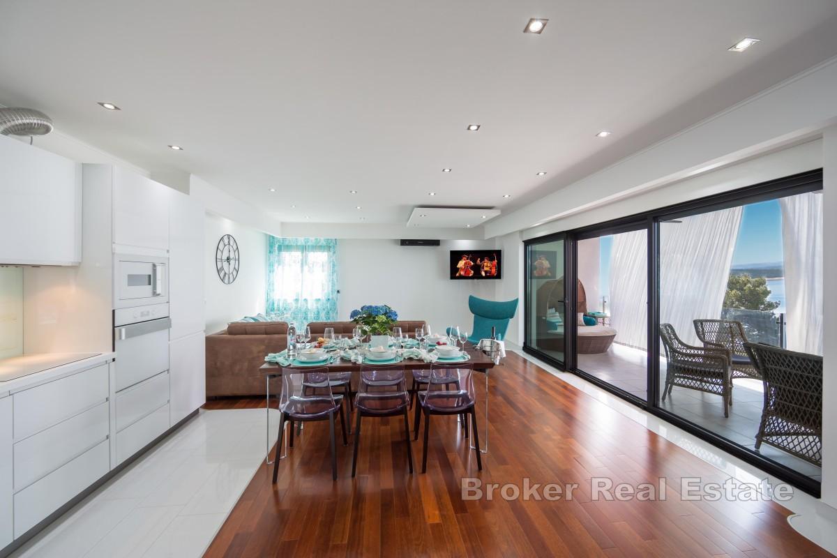 Luksusowy penthouse z widokiem na morze, blisko plaży