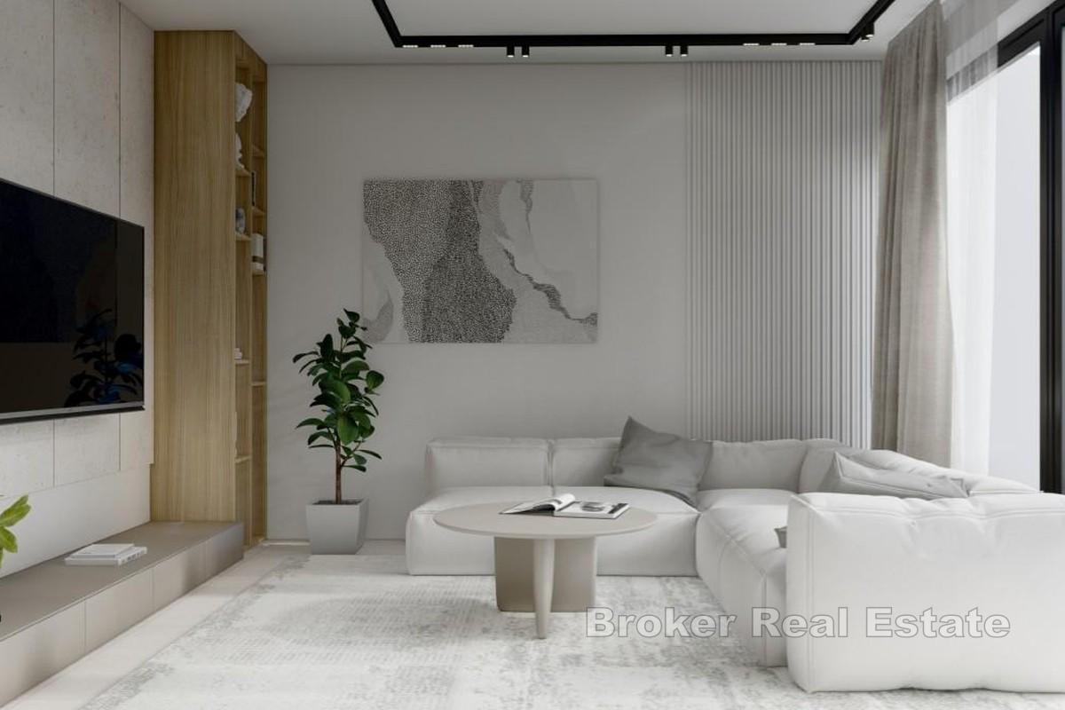 Modern lägenhet med trädgård nära Rovinj