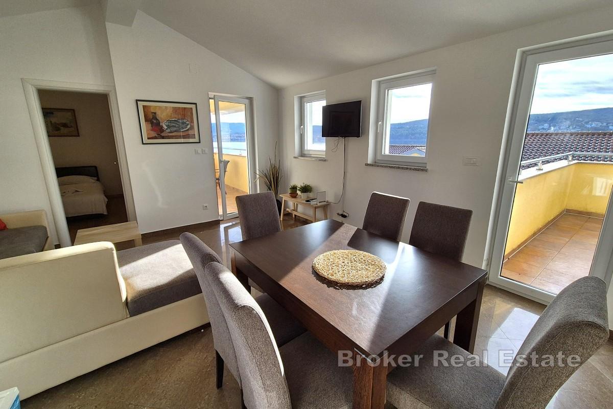 Zwei-Zimmer-Wohnung mit Meerblick, strandnah