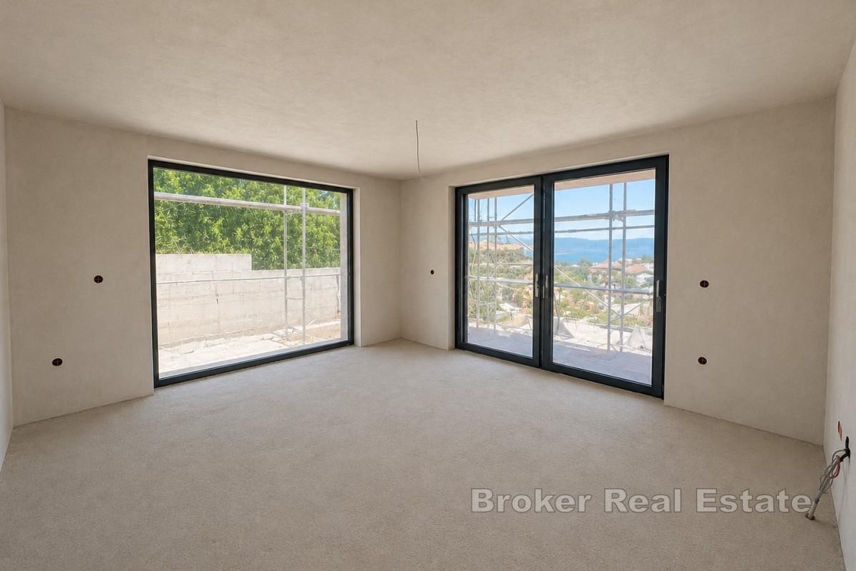 Appartement duplex avec piscine et vue mer