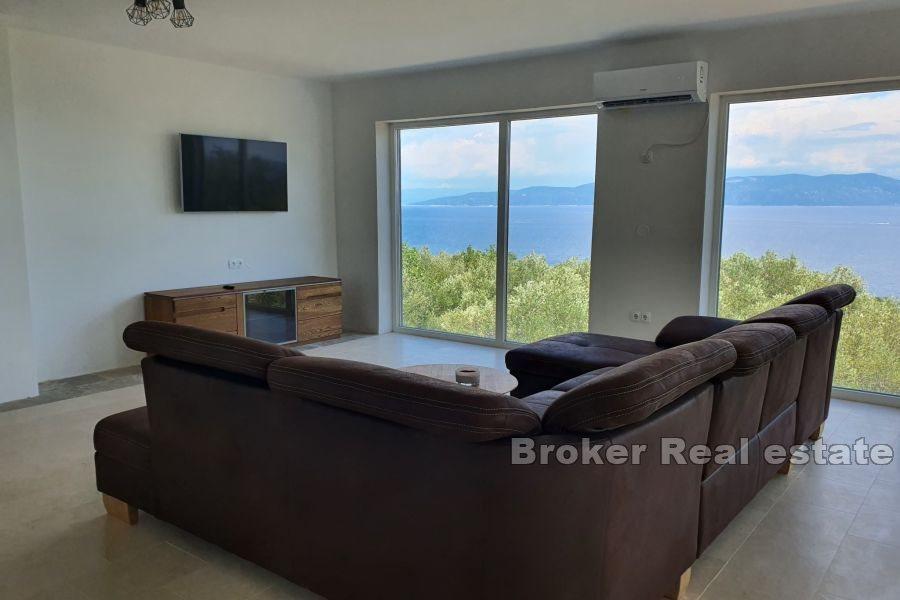 Modern villa with sea view