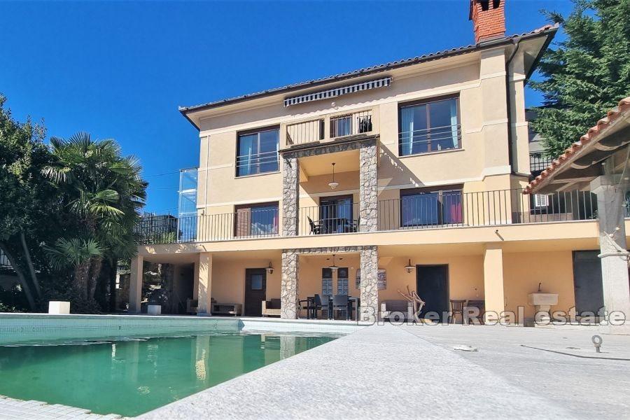 Villa rénovée avec vue mer