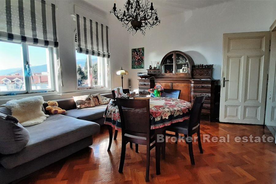 Spacious apartment with a sea view