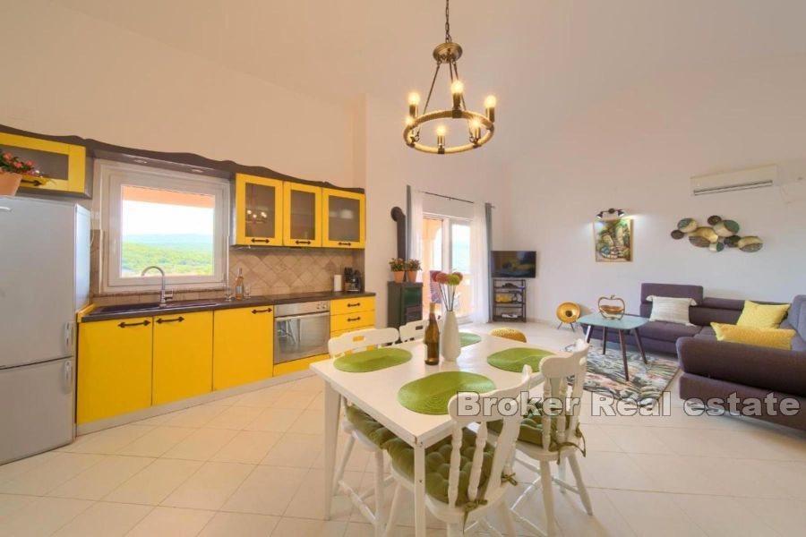 Komfortable Wohnung mit Meerblick