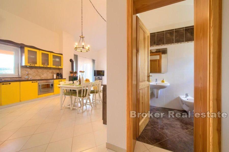 Komfortable Wohnung mit Meerblick