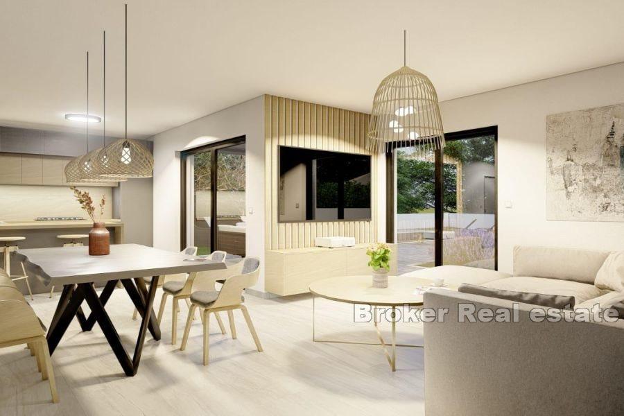 Moderni stanovi u novogradnji s pogledom na more