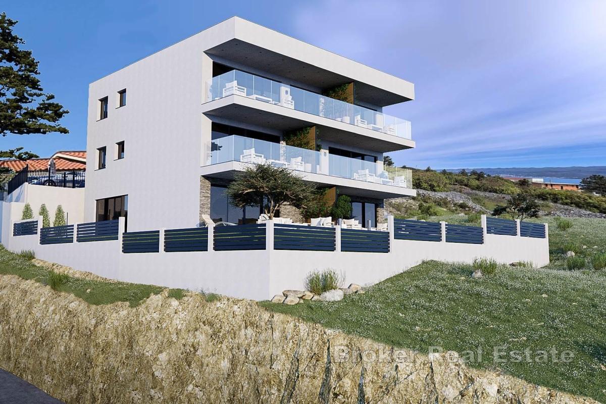 Apartament z widokiem na morze, basenem i dodatkowym studiem