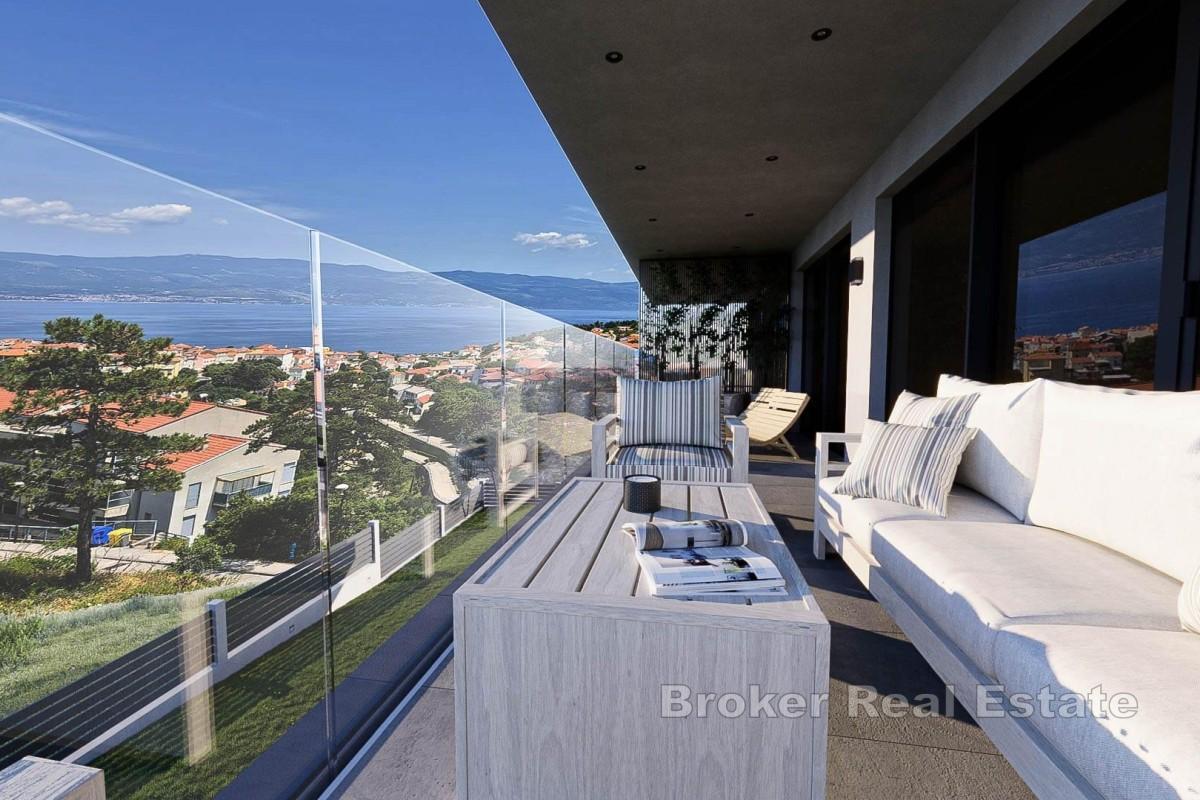 Lägenhet i nybyggnation med ytterligare en studiolägenhet