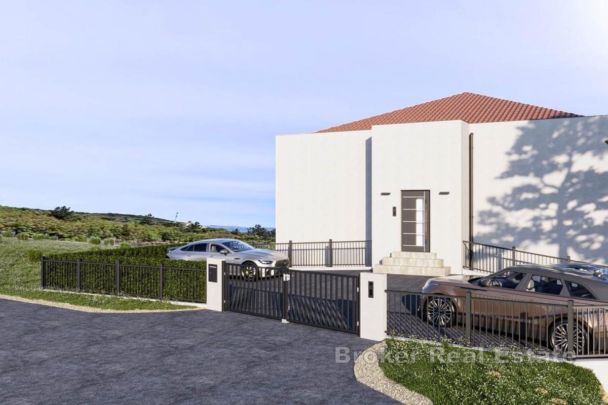 Apartmán v novostavbě s dalším garsoniérovým apartmánem