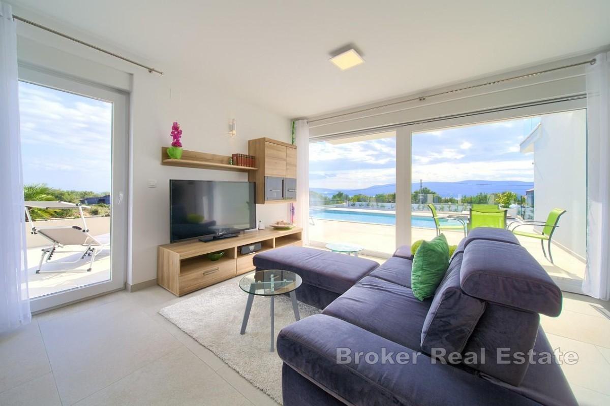 Moderní dvoupokojový byt s bazénem