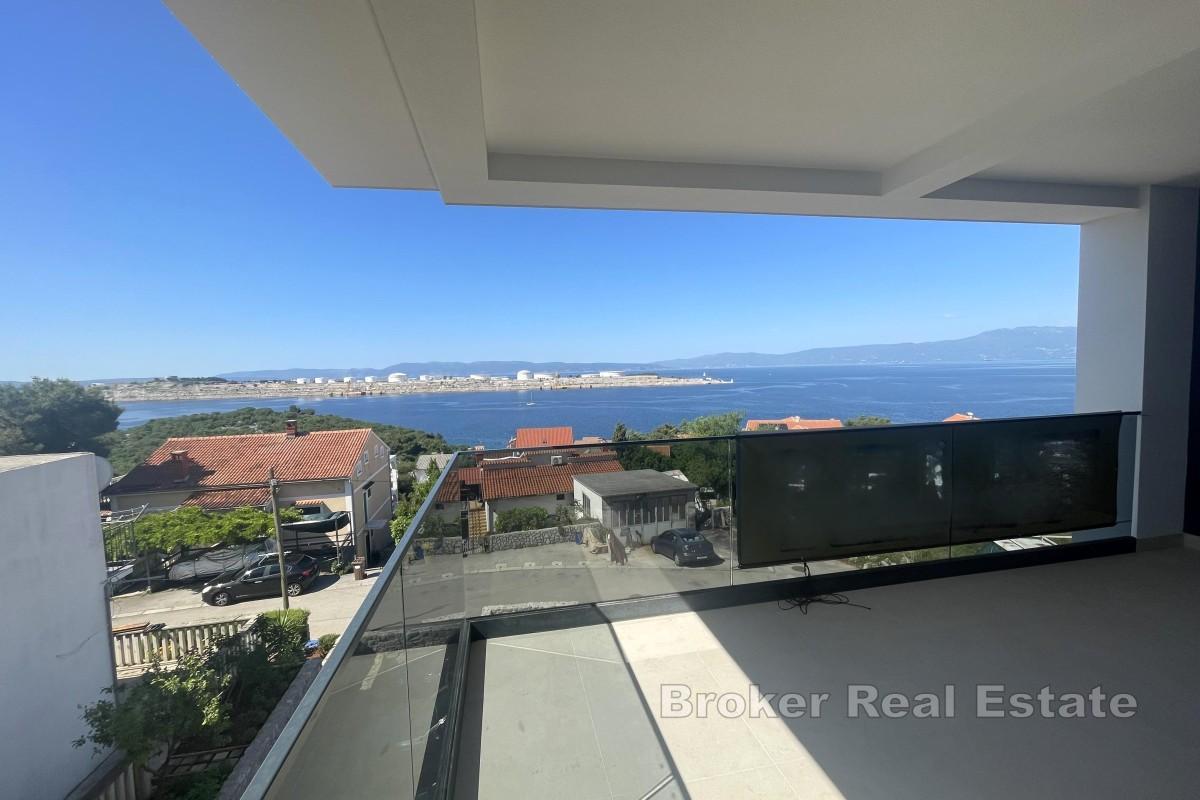 Appartement deux chambres avec vue sur la mer