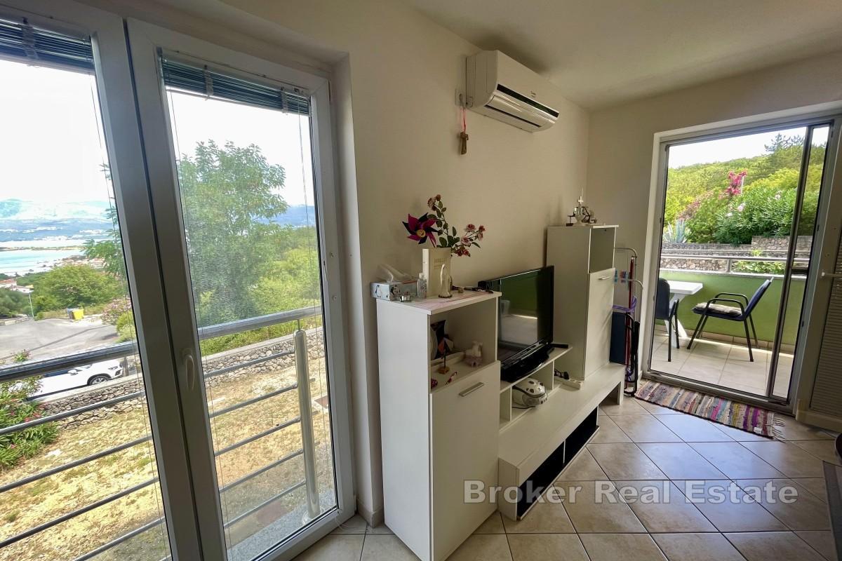 Komfortable Wohnung mit Meerblick
