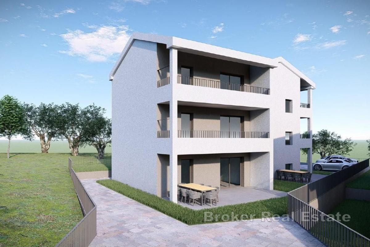 Appartamento con due camere da letto in un nuovo edificio vicino al mare