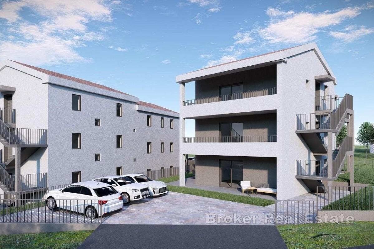 Appartamento con due camere da letto in un nuovo edificio vicino al mare