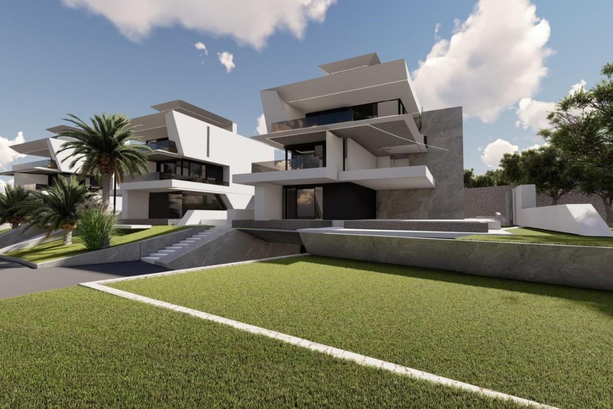 Appartamento duplex con piscina e vista mare