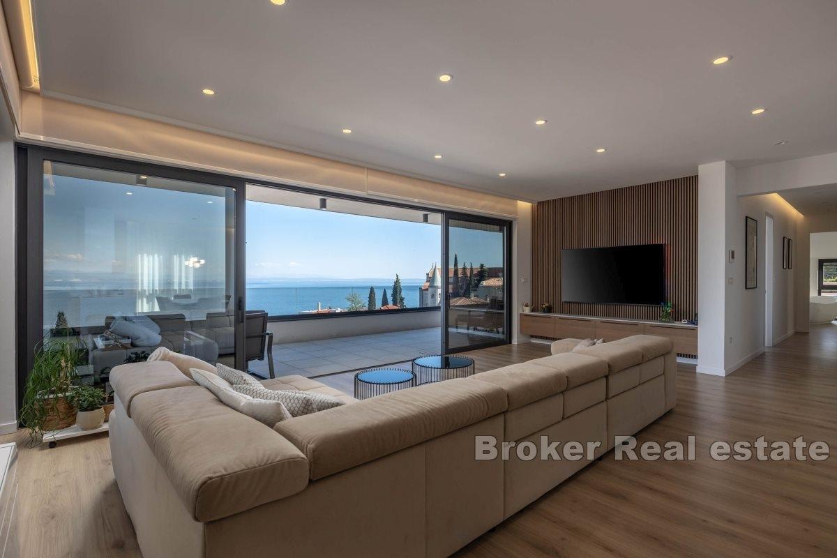Luxurious penthouse in the center