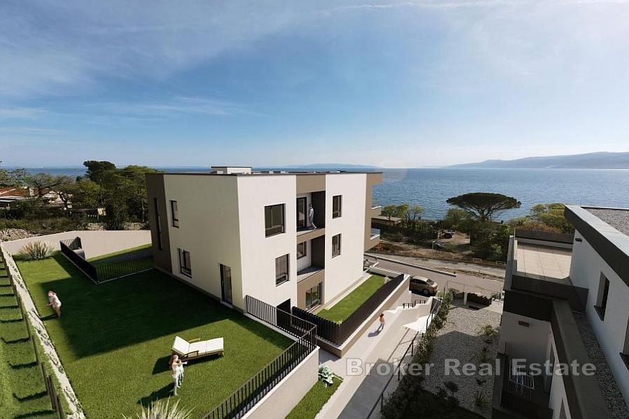 Современные апартаменты с открытым видом на море