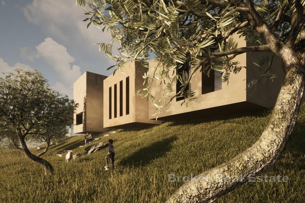 Moderne Villa mit Swimmingpool und großem Garten