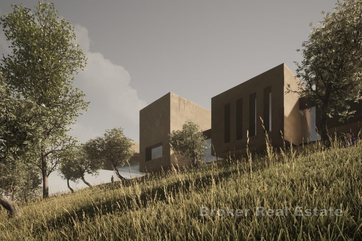 Moderne Villa mit Swimmingpool und großem Garten