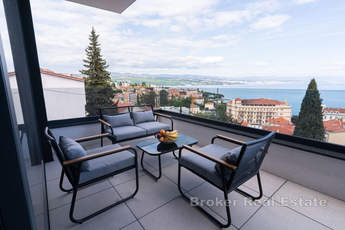 Nowoczesny apartament z widokiem na morze w nowym budynku