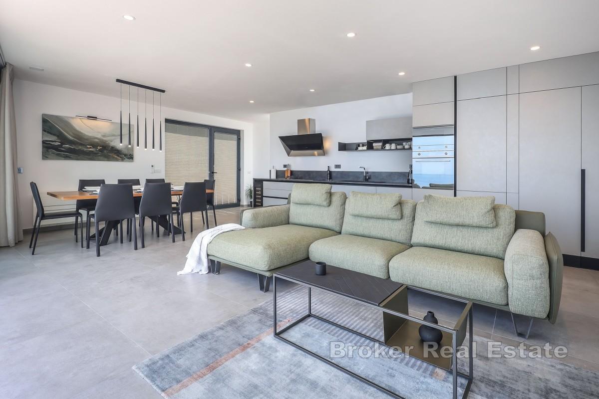 Villa con piscina e vista sul Golfo del Quarnero