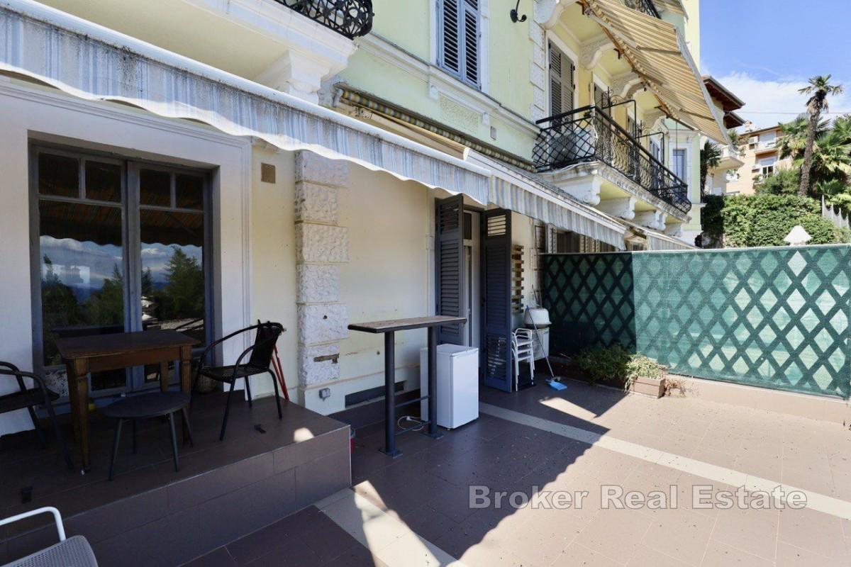 Apartament z widokiem na morze w centrum Opatii