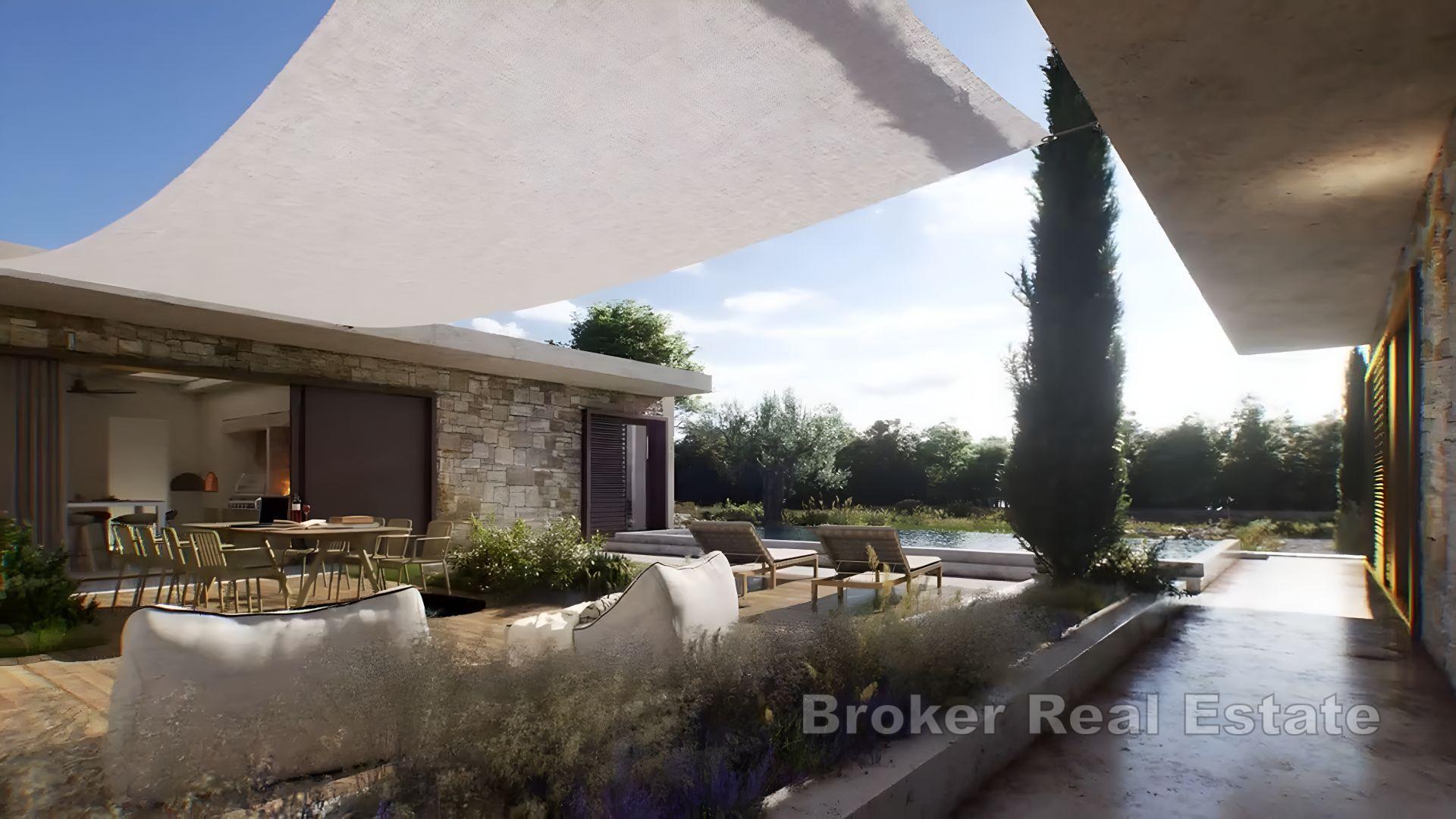 Villa unique sur un vaste terrain