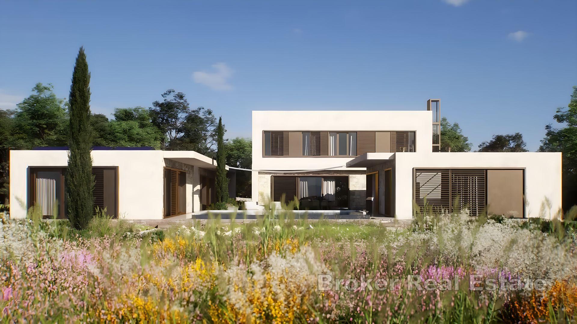 Villa unique sur un vaste terrain