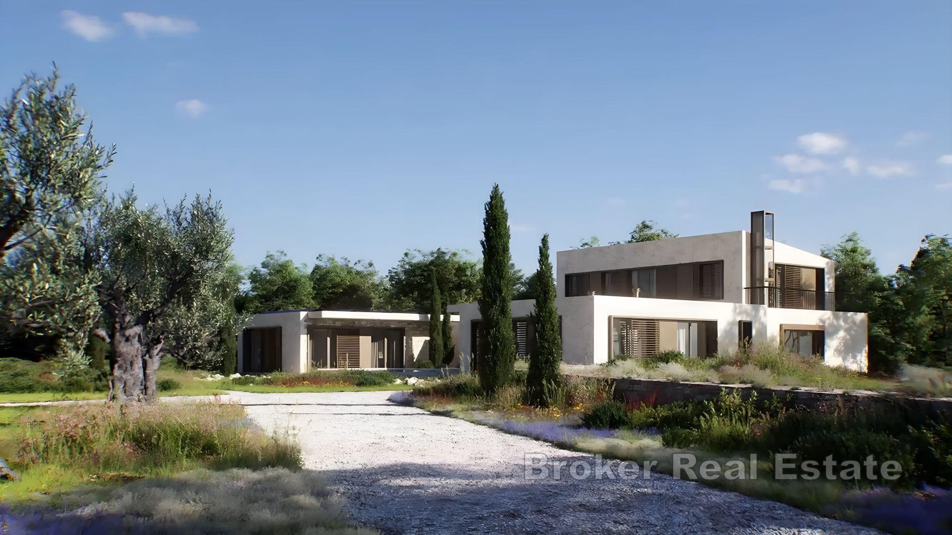 Villa unique sur un vaste terrain