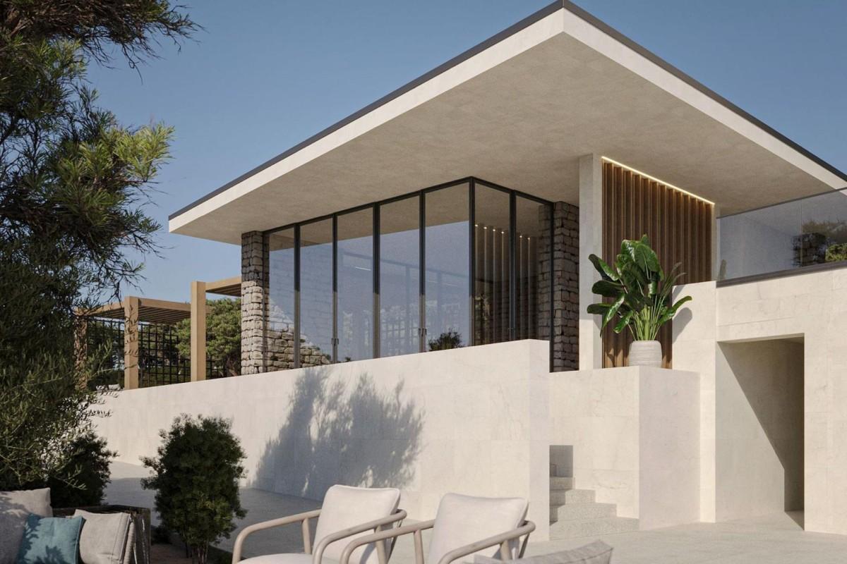 Terreno edificabile con progetto in prima linea sul mare