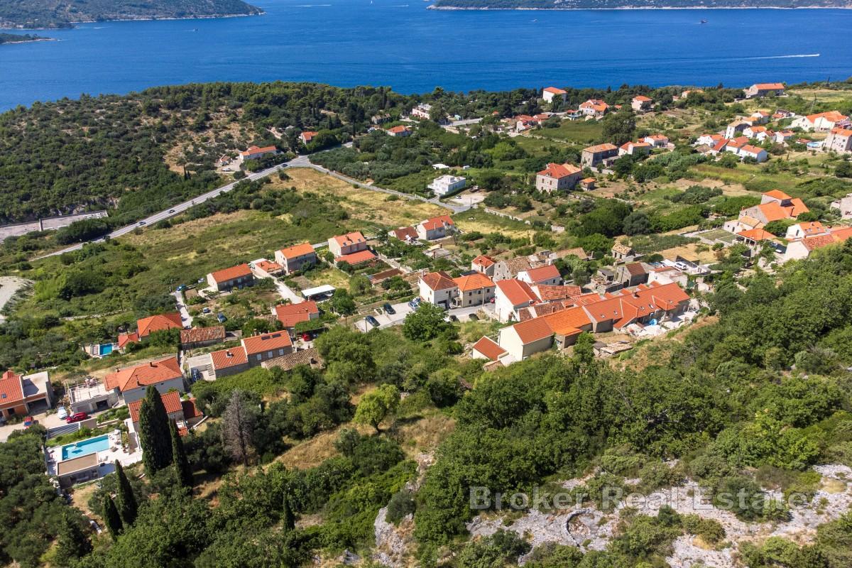 Byggnadsmark med konceptuell design
