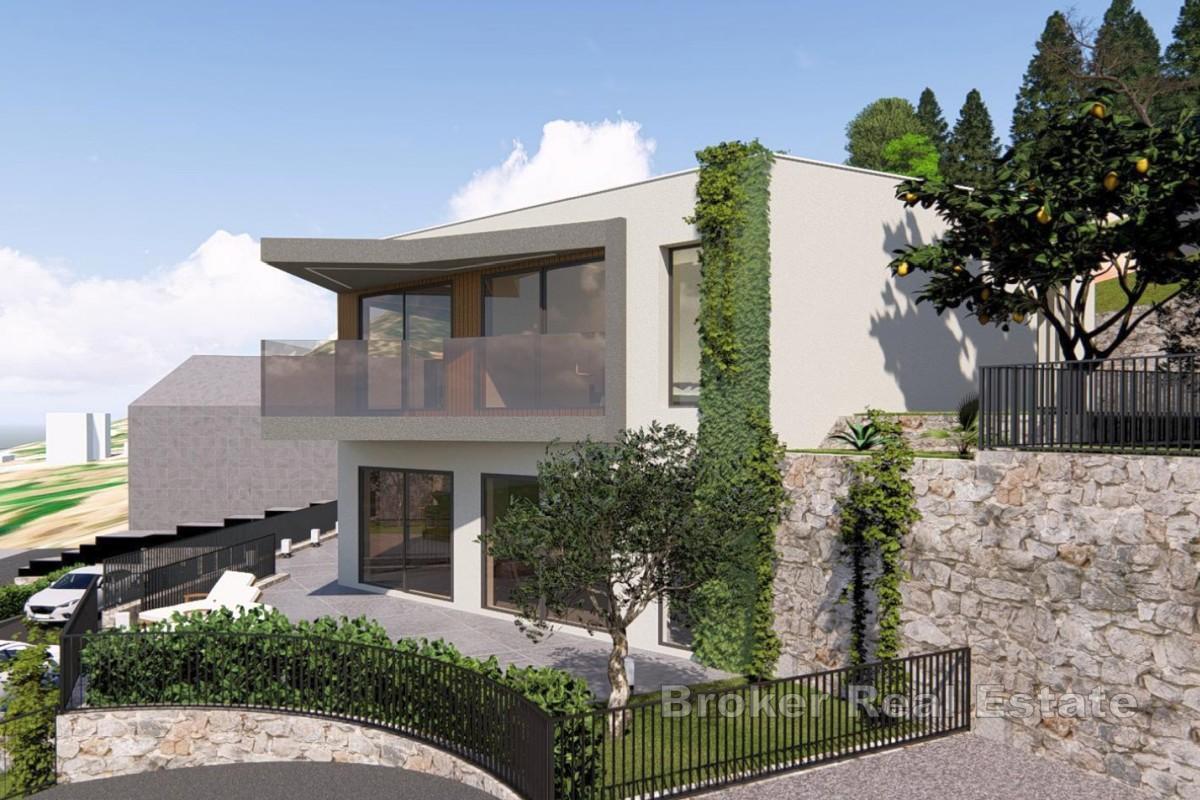 Byggnadsmark med konceptuell design