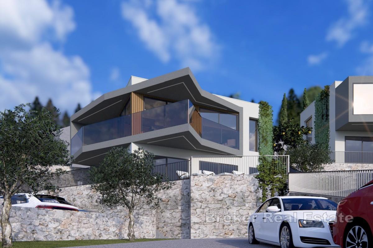 Byggnadsmark med konceptuell design